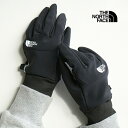 NN62309 THE NORTH FACE(ノースフェイス) Windstopper Etip Glove/ウインドストッパーイーチップグローブ (インナーグローブ / スマホ手袋) 【メール便対応可】