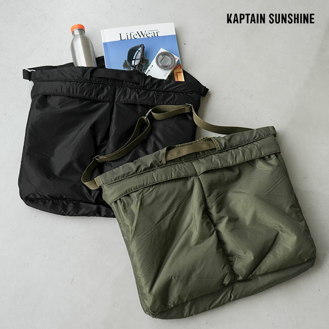 KAPTAIN SUNSHINE(キャプテンサンシャイン) Flight Bag M フライトバッグ ウエストポーチ ショルダーバッグ ボディバッグ サコッシュ