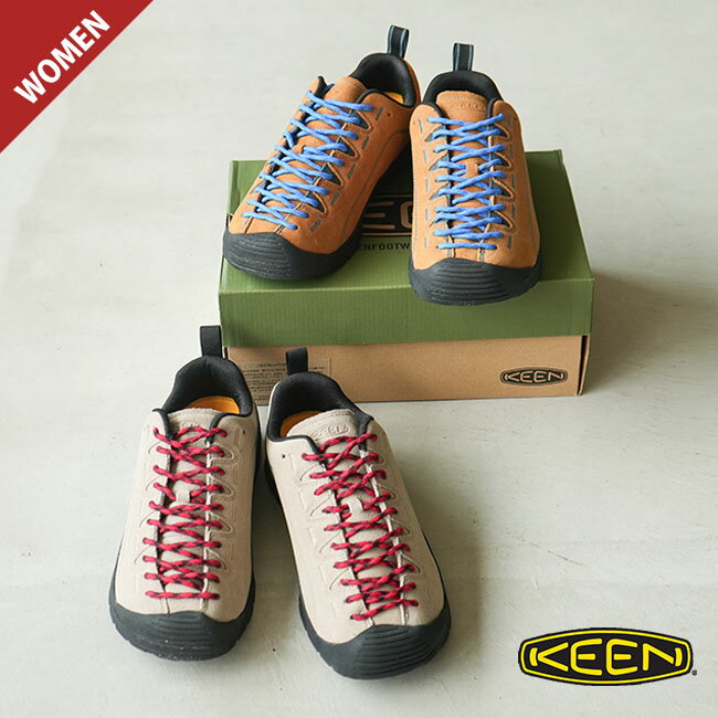 1004337/47 【替え紐付属】KEEN(キーン) JASPER ウィメンズジャスパースニーカー/シューズ/レディース/靴/アウトドアシューズ/クライミングシューズ