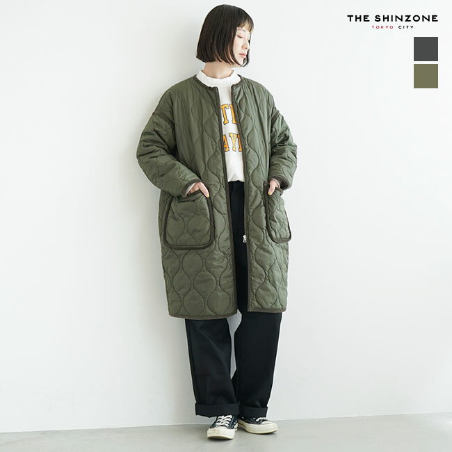 楽天WOODY HOUSE／ウッディーハウス[21AMSCO05]THE SHINZONE（ザ シンゾーン） QUILTING COAT/キルティングコート