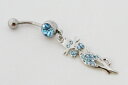 猫 キャットボーディピアス【ヘソピアス】 ベリーリング ネーブルピアスリング bodypierce,bodyring navel pierce