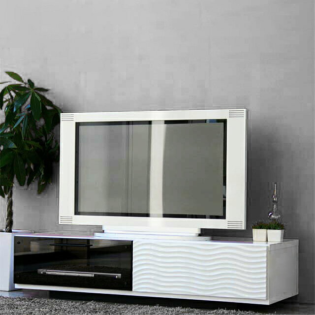 テレビ台 テレビボード ローボード 完成品 スタイリッシュ 幅120cm ロータイプテレビボード TVボード てれび台 TV台 テレビラック リビングボード AVラック AV収納 AVボード 国産品 日本製 ホワイト 白 40インチ対応 40型対応