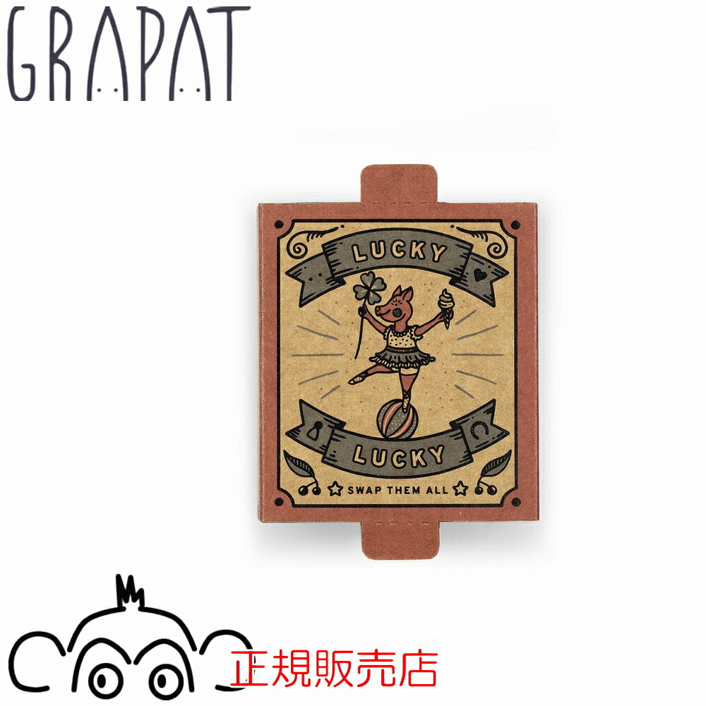グラパット ラッキーラッキー4 国内正規品 正規輸入品 GRAPAT グリムスと相性良 木のおもちゃ 木製玩具 グラパットまんだら スペイン 25-279 ミス...