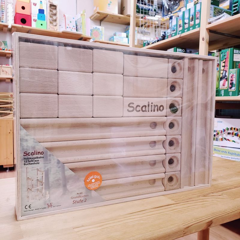 正規輸入品　スカリーノ 2　SCALINO　木のおもちゃ ビー玉 積み木 知育玩具 ニキティキ ピタゴラスイッチのサムネイル