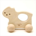 赤ちゃんのおもちゃ にぎり車 ネコ【WOODYPUDDY 木のおもちゃ 0歳 知育玩具 8ヶ月 赤ちゃん ベビー 木製 一歳 出産祝い 1歳 ギフト 赤ちゃんオ...