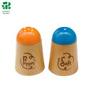 はじめてのおままごと 塩&こしょう 入れ【 ウッディプッディ WOODYPUDDY 木のおもちゃ おままごと おままごとキッチン 木のおままごと 木のままごと ...