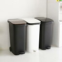 ゴミ箱 おしゃれ ごみ箱 ダストボックス スリム 30L 30リットル 蓋付き ペダル ふた付き 蓋 つき 縦型 足踏み オフィス トイレ キッチン リビング ...