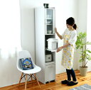 食器棚 スリム 細い 薄型 隙間 すきま 収納 ラック 家具 一人暮らし おしゃれ 北欧 安い キッチン 棚 ミニ 炊飯器置き場 ポット コンパクト 約 幅30...
