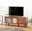 あす楽 テレビ台 ローボード おしゃれ 安い 収納 配線 北欧 テレビボード 棚 木製 ロータイプ TV台 テレビラック TVボード 幅105 奥行35 19型...