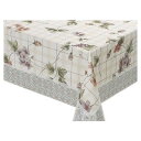 テーブルクロス レース 姫系 かわいい 洋風 可愛い すべり止め 130cm×170cm パープル【 テーブルマット デスクマット テーブルカバー カバー 】 ...