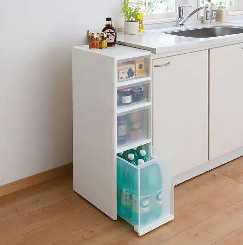 すきま収納 隙間収納 ランドリー収納 キッチン収納 洗剤 タオル ランドリーラック ランドリーワゴン サニタリー収納 収納 洗面所収納 ラック 浴室収納 ランド...