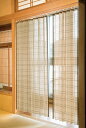 すだれ ロールスクリーン ロールカーテン ロールアップ おしゃれ 遮光 調光 北欧 間仕切り 2枚組 2枚セット 幅100 丈170 竹製 カーテンレール 軽量...