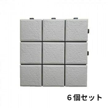 ウッドデッキパネル 床タイル フロアタイル ベランダタイル 床材 ベランダ バルコニー 庭 タイル パネル フロア デッキ ガーデン テラス 6個 30×30 ...