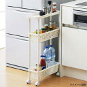 すきま収納 隙間収納 ランドリー収納 キッチン収納 洗剤 タオル ランドリーラック ランドリーワゴン サニタリー収納 収納 洗面所収納 ラック 浴室収納 ランド...