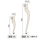 組み合わせ自由のコンビネーションテーブルの猫脚です。※テーブル全体の高さ=脚の高さ+天板厚25mmとなります。(例/脚40(H380)+天板厚25mm=テーブル全体の高さH405)※表示価格は4品セットの価格です。※組立はお客様ご自身で行って下さい。※組立の際、スパナ又は、ペンチが必要となります。お客様ご自身にてご用意ください。※脚底のアジャスターにより、高さの調整ができます。サイズW60(+50)×H680mm個装サイズ：60×50×50cm重量個装重量：3000g素材・材質チーク仕様色:無塗装付属品脚底アジャスター生産国インドネシアお部屋のテイストに合わせた家具選びラグジュアリー カジュアル 北欧 ノルディック 西海岸 グランジ なかっこいい系テイストや レトロ フェミニン ヴィンテージ ビンテージ モダン シンプル フレンチ カントリー アンティーク エレガンス ガーリー ミッドセンチュリー ポップ などの可愛くキュートなお部屋作りに合う家具を提供しております。また、 スタイリッシュ cafe風 カフェ ヨーロッパ クール 北欧家具 デザイナーズ アジアン エスニック 姫系 イタリア イタリアン ヨーロピアン などの店内家具なども多数取り扱いしております。更に、 和 和室 都会的 モノトーン アーバン エレガント クラシック 優雅 グラマラス 英国風 シック 王室 貴族 フレンチ 南仏 アメリカン 英国 リゾート ベーシック アーバンモダン モダンリビング クラシカル 小悪魔 ヨーロッパ風 な伝統や暖かさを取り入れた家具や プリンセス系 プリンセス セレブ 姫家具 白家具 シャビー おしゃれ お洒落 かわいい 和風 Clear クリア 男前インテリア ロココ調 インダストリアル DIY リメイク風 バスロールサイン ユーズド風 男前家具 などのクールな家具まで幅広くご用意しております。→テイストで探す新生活や贈り物、ビジネスシーンにこれから新しく生活を始める方や新居お引越しの方など 新生活 ワンルーム ひとり暮らし 1R 1K ふたり暮らし ファミリータイプ 一人暮らし ファミリー 二人暮らし ホテル リラックス 家庭用 引っ越し 結婚 新婚 デザイン お一人様 おすすめ 通販 アウトドア リビング 書斎 人気 様々なお部屋作りに対応できる家具をご用意してます！また、恋人 友人 レディース メンズ ギフト 母の日 父の日 出産祝い 可愛い 子供 ジュニア 父の日 母の日 ベビー 小学生 女性 大人 記念 女の子 プレゼント 男の子 内祝い 誕生日 マタニティ 男性 セクシー ペア 赤ちゃん 初節句 などの大切な方やご家族、お祝いごとのプレゼント・ギフトとしてもオススメしております！快適なオフィス作りやショールーム モデルルーム 業務用 店舗 什器 ビジネス オフィス インテリア などのビジネス利用も可能です！春 春夏 秋 冬 夏 オールシーズン 使える家具や 防災 地震 地震対策 転倒防止 耐震 用の家具も提供しております！→用途で探す 店長の一言 当店は生活を豊かにする収納・ベッド・ソファなどの家具、寝具・カーテン・ラグなど様々なスタイルのインテリアをお 安い 特価 にて品数豊富に取り揃えております。送料無料(一部地域を除く)・後払い(5万円以下対象)にも対応しており安心して 激安 価格でお買い物が出来るように努めております。商品のお問い合わせやご要望等もお気軽にご相談くださいませ。fk094igrjs同じ傾向の商品→傾向で探すこちらの商品をご覧いただいているお客様に ダイニングセット 食卓セット ダイニングテーブル ダイニングテーブルセット ダイニング ベンチ ダイニングベンチ リビングテーブル バタテーブル 丸テーブル ダイニングチェア こたつ 食卓テーブル 食卓テーブルセット などの様々なタイプの商品や 食卓椅子 ハイカウンター バーカウンター カウンターテーブル ダイニングコタツ ダイニングチェアー チェア いす 椅子 回転チェア こたつ コタツ 伸長式ダイニングテーブル ダイニングソファー などからお探しいただいております！商品選びのご参考にご活用ください！テイスト→テイストで探す 現在のお部屋のテイストに合わせて カントリー 180 ガラス 150 肘付き 伸長式 引き出し 回転 撥水 伸縮 セット 子供用 2脚 北欧 折りたたみ 子供 収納 90 デンマーク アームチェア 丸 カウンター 90cm 昇降 幅140 などのお部屋作りに合う家具を提供しております。 用途→用途で探す 毎日を快適にお過ごしいただくために 食卓 3点セット 三点セット 3点 3人掛け 3人用 4点セット 四点セット 4点 4人掛け 4人用 5点セット 五点セット 5点 5人掛け 5人用 6点セット 六点セット 6点 6人掛け 6人用 7点セット 七点セット 7点 7人掛け 7人用 リビング 2人用 など目的にあった家具選びをオススメします！ 材質・その他→材質で探す 形状や種類だけでなく 無垢 木製 木 長方形 丸型 などの材質や素材からこだわることでワンランク上のお部屋作りを！