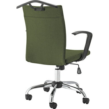 オフィスチェア 事務椅子 キャスター 椅子 パソコンチェア デスクチェア おしゃれ テレワーク 安い 腰痛 疲れない 疲れにくい 子供 女性 グリーン 緑 約 幅57 奥行67 高さ96〜104 座面高43~51 [2]