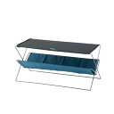 ガーデンテーブル ダイニングテーブル おしゃれ 格安 屋外 カフェ テラス ガーデン 庭 ベランダ バルコニー キャンプ アウトドア ネイビー ブルー 青 約 ...