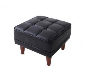 オットマン チェア スツール 足置き 低い 椅子 おしゃれ 北欧 木製 アンティーク 安い チェアー 腰掛け シンプル レザー 革 合皮 座面高37 シートクッ...