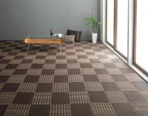 楽天WOODS（ウッズ）ダイニングラグ 夏 涼しい 冷感 拭ける 洗える 洗濯 アジアン モダン アーバン デザイン 防水 フローリング 撥水 おしゃれ ラグマット 安い マット リビング ペット 犬 8畳 大きい 正方形 348×352 （ 江戸間8畳 ） キャンプ アウトドア 日本製 クール スタイリッシュ 幾何学