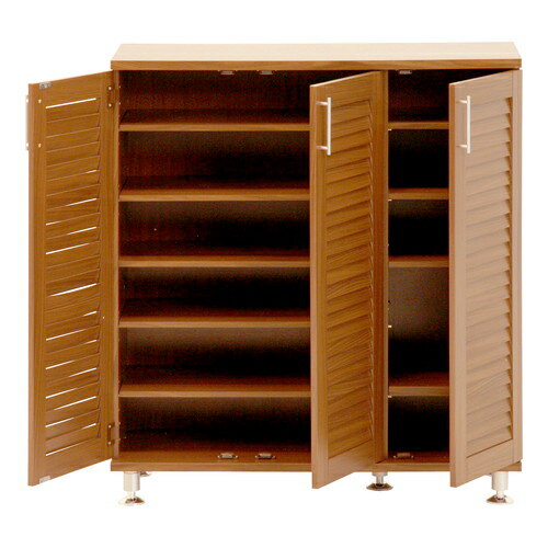 下駄箱 シューズラック シューズボックス 靴箱 オフィス おしゃれ 北欧 収納 薄型 スリム 約 幅90 奥行35 高さ100 カビ対策 通気性 木製 コンパク...