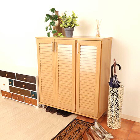 下駄箱 シューズラック シューズボックス 靴箱 オフィス おしゃれ 北欧 収納 薄型 スリム 約 幅90 奥行35 高さ100 カビ対策 通気性 木製 コンパク...