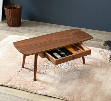 ローテーブル センターテーブル ちゃぶ台 木製 おしゃれ 北欧 リビングテーブル コーヒーテーブル 応接テーブル ローデスク 机 一人暮らし 長方形 引き出し ...