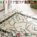 ラグ カーペット おしゃれ ラグマット 絨毯 北欧 安い ゴブラン織 200×200 2畳半 3畳 正方形 ギャッベ ペルシャ 厚手 極厚 ふかふか モダン か...