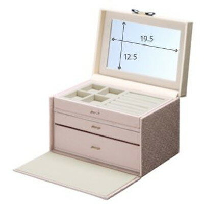 あす楽 ジュエリーボックス 大容量 おしゃれ アンティーク コンパクト ミニ 北欧 かわいい 姫系 ネックレス ピアス プレゼント 携帯 指輪 ジュエリーケース...