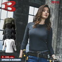 BURTLE 4097 アイスフィッテッド [ バートル 4097SERIES シャツ 長袖 無地 作業着 男女兼用 紫外線防止加工 フィッテッド/エアーフィッ...
