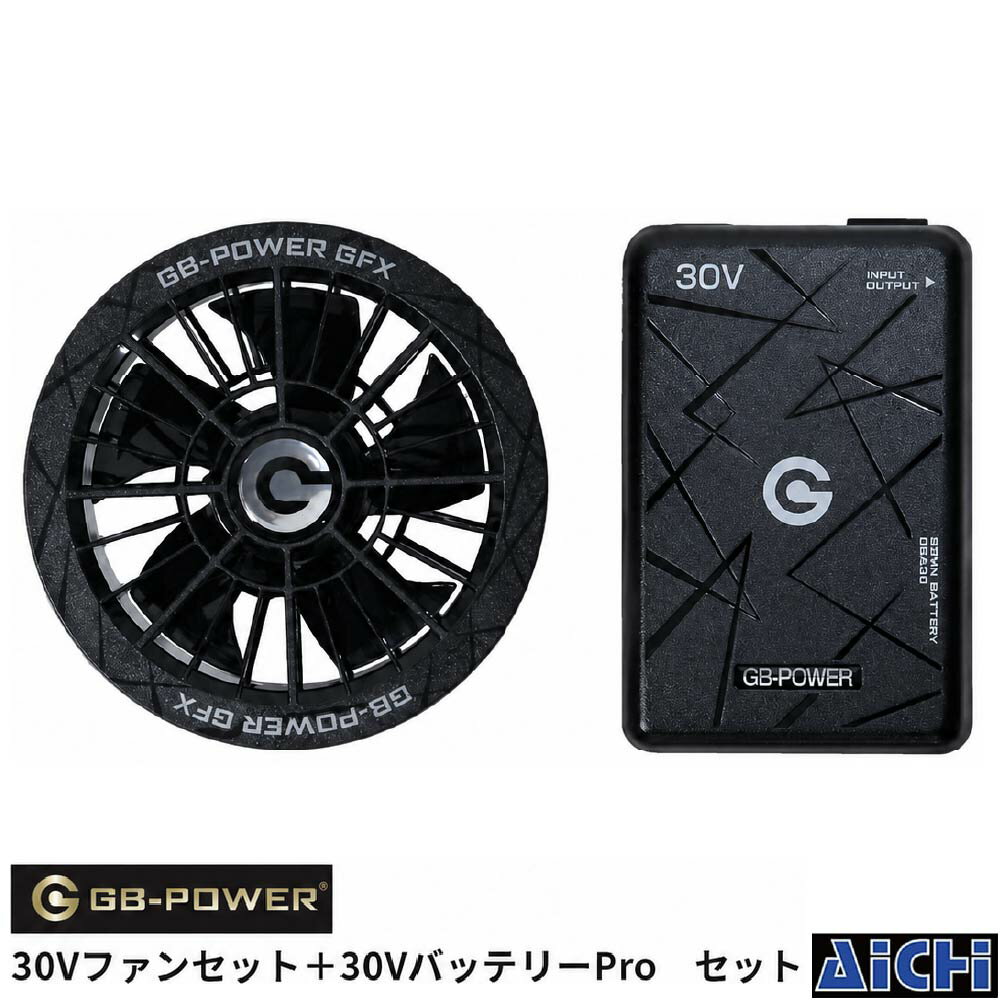 Nagashin Japan GB-POWER 30V Fan Set + 30V Battery Pro GB430 Black Set [Machine only]