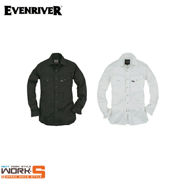 EVEN RIVER イーブンリバー K-006 サシコシャツ M L LL 3L 4L 5L オールシーズン対応ワークウェア 作業着 作業服 セール中！！