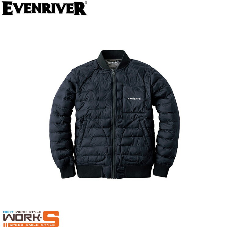 EVEN RIVER イーブンリバー R129 ファイバーダウンフライトジャケット M L LL 3L 4L オールシーズン対応 上下ありワークウェア 作業着 作業服 セール中！！