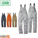 SOWA ソーワ 桑和 29014 29014サロペット 4L ワークウェア 作業着 作業服 セール中!!