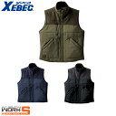 XEBEC ジーベック223 現場服防寒ベスト M L LL 3L 4L 5L 6L 秋冬アイテムあったかいワークウェア 作業着 作業服 セール中!!