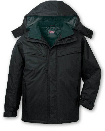 リーズナブル48463防水 防寒 ハーフコート 軽量 SS-6Lポリエステル100% タフタ防寒着 自重堂