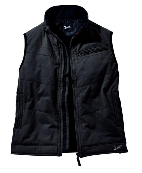 オックス58140防寒ベストM-4L綿ポリエステル混紡秋冬物　自重堂