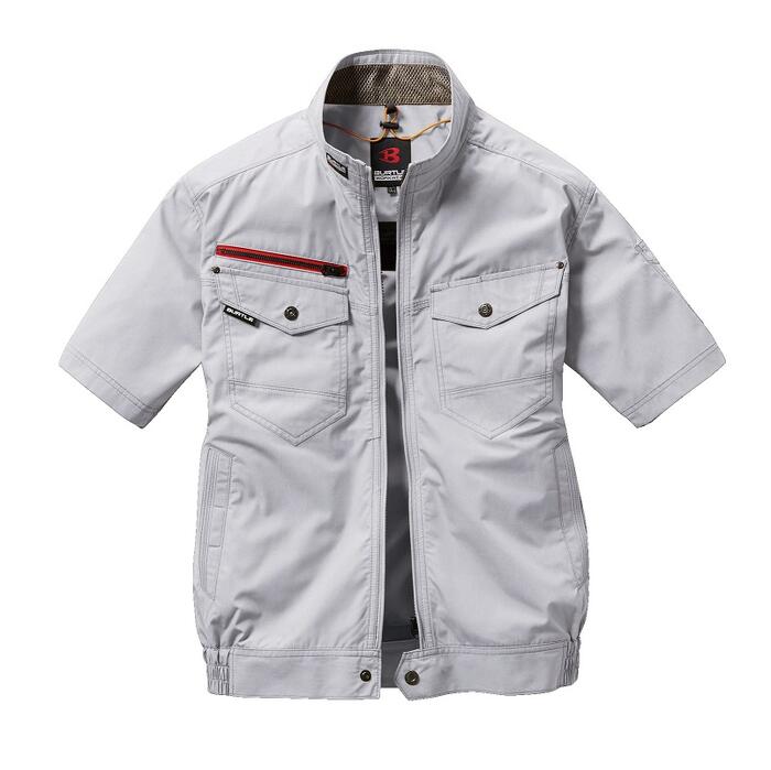 楽天仕事服のヤマナシバートル　空冷服　半袖ブルゾンエアクラフト AC 7146 SS-5L 全4色ユニセックス ポリエステル65％綿35％ TCウェザークロスバートル　2019SS 新商品