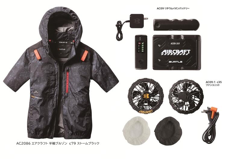 楽天市場】バートル ハイバック空調服（カラーネイビー）（作業