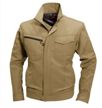 楽天仕事服のヤマナシドビークロス 7091 長袖ジャケットSS-5Lポリエステル85％綿15％ 点接触清涼素材　長袖ブルゾン　春夏作業服2014SSバートル　新商品