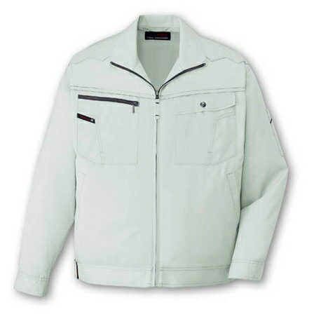 コンサバスタイル85000長袖ブルゾン4L5L綿ポリエステル混紡春夏作業服 自重堂ジャウィン/作業着/作業服/夏/大きいサイズ/メンズ/春夏用/春用/春夏作業/...