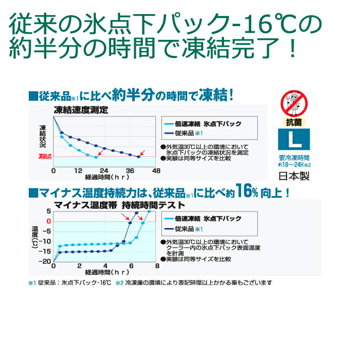 保冷剤 ロゴス LOGOS 倍速凍結・氷点下パックL アウトドア キャンプ 海水浴 81660641通販格安セール情報 楽天 通販