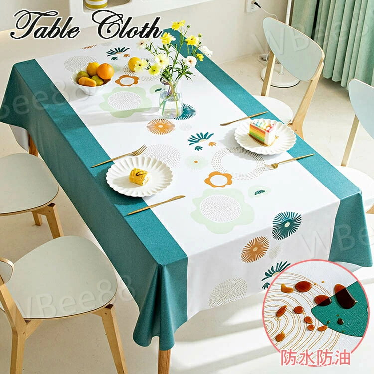 テーブルクロス ビニール デスクマット PVC製 防水防油 滑り止め テーブルカバー デスクマット かわいい サイズ別 マルチカバー 正方形 長方形 汚れ防止 より上質 家庭用 お手入れ簡単 飾り