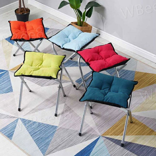 7色耐荷重100kg 折りたたみ イス スツール 折りたたみ椅子 アウトドアチェア 軽量 キャンプ 持ち運び 便利 椅子 アウトドアスツール 折り畳み式 スツール 運動会 釣り 登山 コンパクト キャンプ ふわふわ おしゃれ かわいい 3