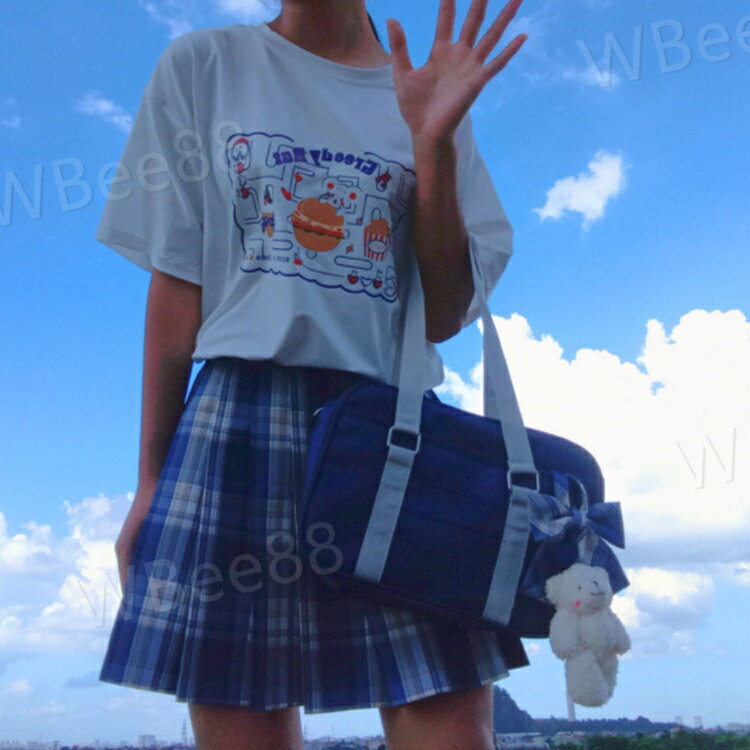 スクールバッグ サブバッグ 中学生 高校生 ナイロン バッグ 大容量 通学 女子高生 男女兼用 女子 男子 ボストンバッグ 手提げ 肩掛け ショルダー　多機能 スクール 大容量 A4対応 かわいい JKコスプレ 黒 学生鞄 ストラップ付き 可愛い