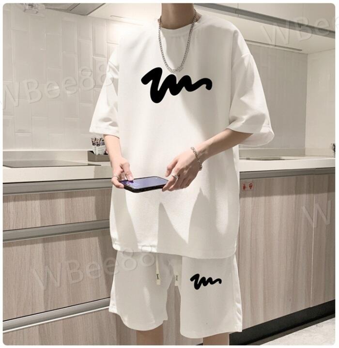 セットアップ メンズ 夏 半袖 大きいサイズ 上下セット カジュアル 夏服 ゆったり ハーフパンツ Tシャツ 半袖 短パン ハーフパンツ おしゃれ ファッション...