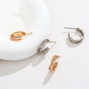 ピアス レディース リングピアス 両耳 可愛い 金属アレルギー フープピアス つけっぱなし 落ちない クリスマス ギフト ゴールド クリスマスプレゼント 記念日...