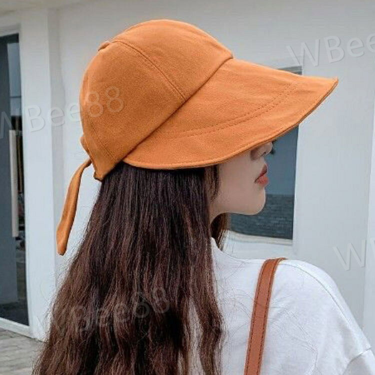 キャップ 帽子 ハット レディース リボンキャップ ちょうむすび かわいい つば広 ...