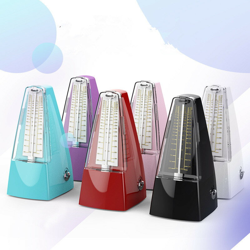 メトロノーム 振り子 7色 メトロノーム 楽器演奏用 音楽 リズム テンポ 初心者 ピアノ オルガン かわいい プレゼント 実用