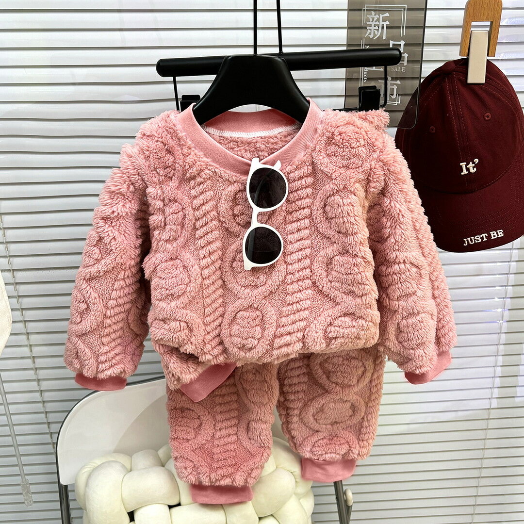 セットアップ 厚手 ふわふわ 可愛い フリース...の紹介画像2