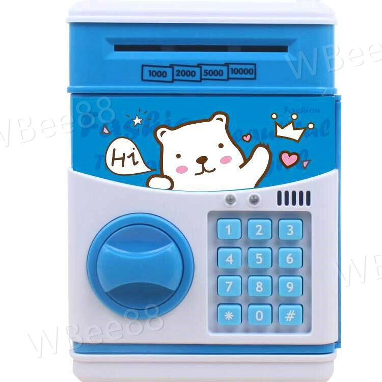 硬貨 コイン 小型 子供 貯金箱 子供用貯金箱 電子貯金箱 自動巻き込み 金庫型 お札 パスワード設定 暗号開け プレゼント atm 電池式 キッズ 暗証番号 紙幣 大容量 セキュリティ 学生 小学生 おしゃれ かわいい 誕生日 音楽付き 2